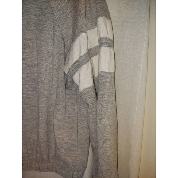 HIPPIE Rose Rayon Blend GrayWhite Women's Hoodie, Size Small - Picture 4 of 7